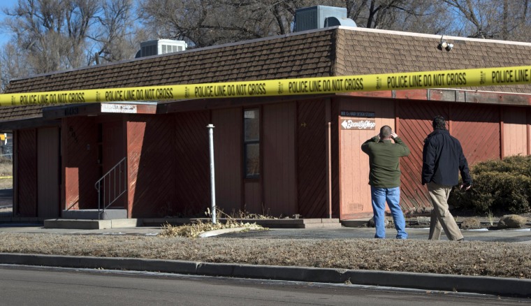 Image: Scene of blast in Colorado Springs
