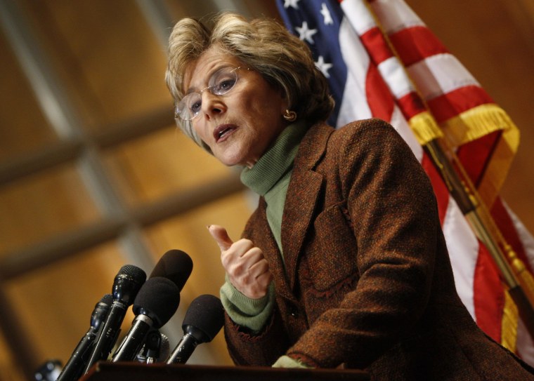 Image: Barbara Boxer