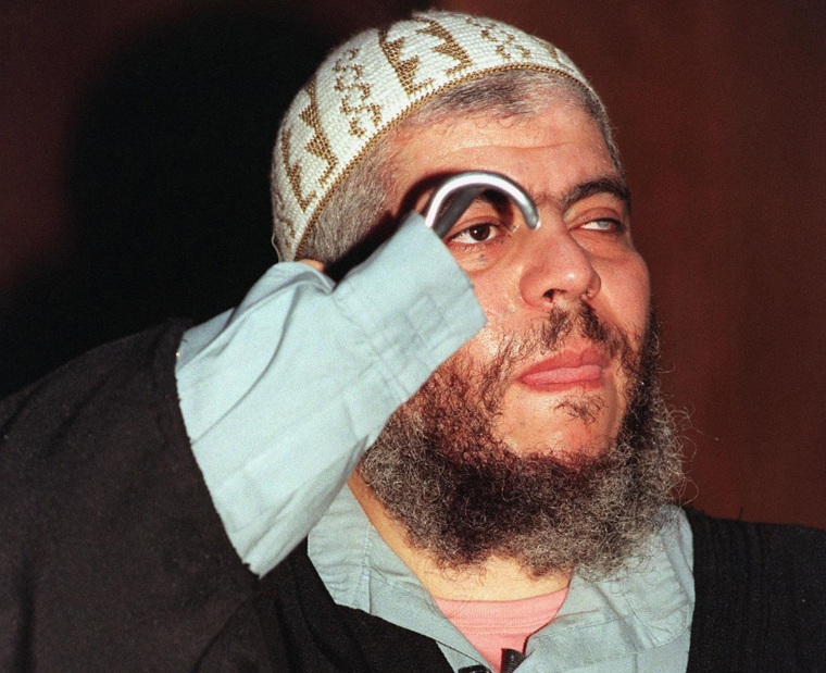 Image: Abu Hamza in 2003
