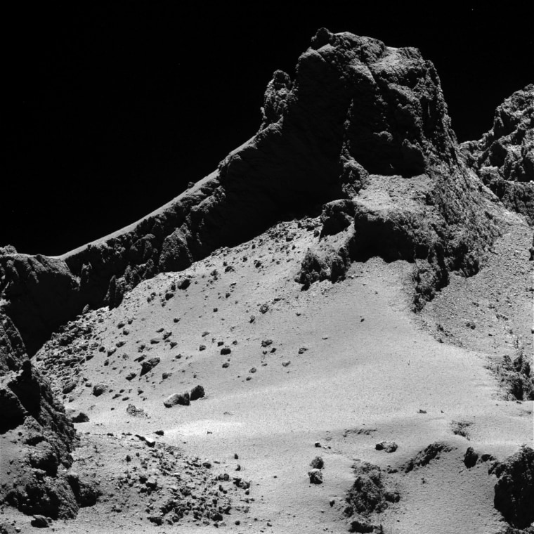 Image: Comet's lobes