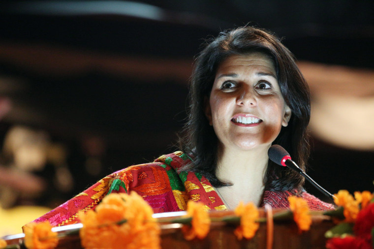 Image: Nikki Haley, Governor of South Carolina in Amritsar.