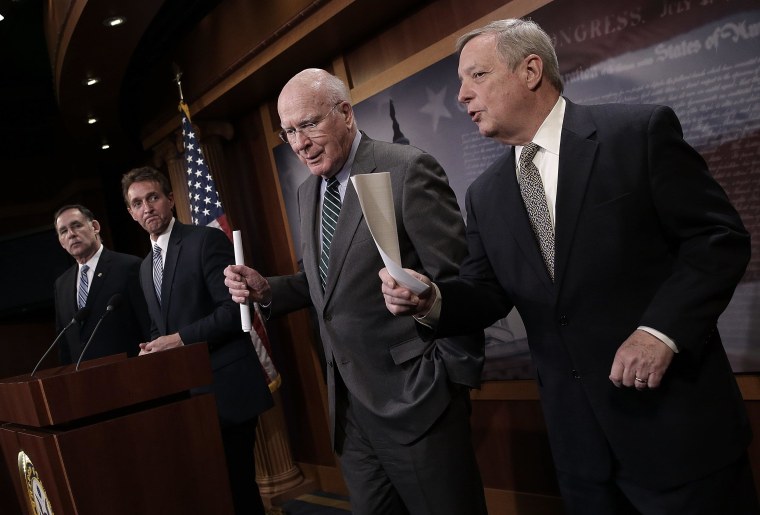 Image: Members Of US Senate Hold News Conference On Cuba