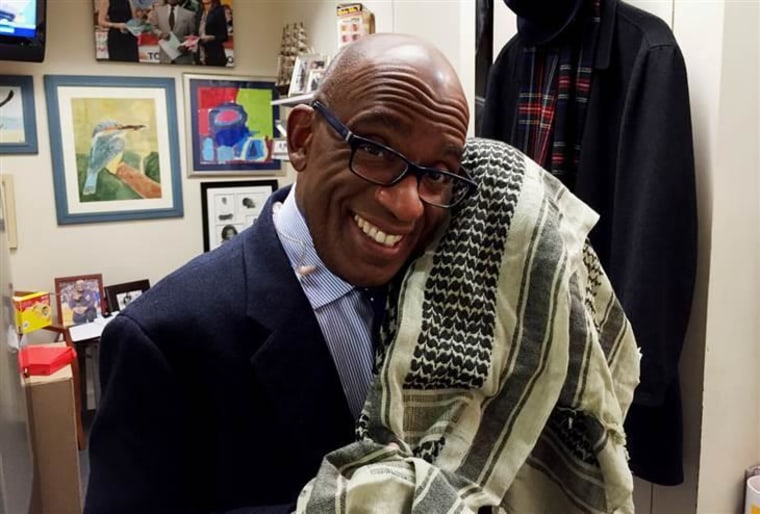 Image: Al Roker scarf