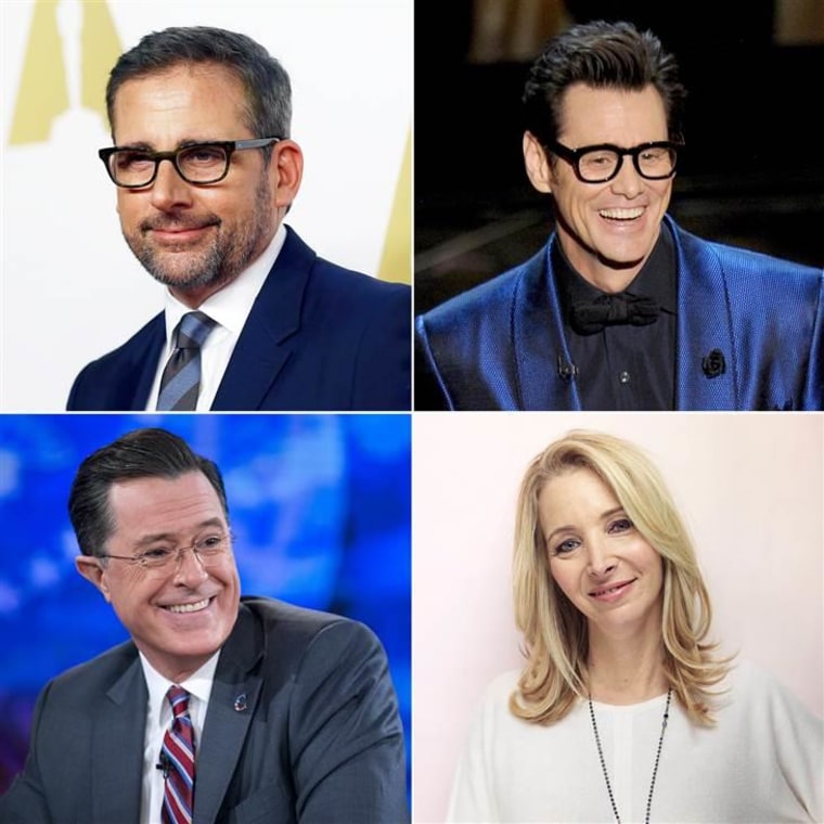 Clearly, Steve Carell, Jim Carrey, Lisa Kudrow and Stephen Colbert were not shy of talent, even if they didn't make it on to "Saturday Night Live."