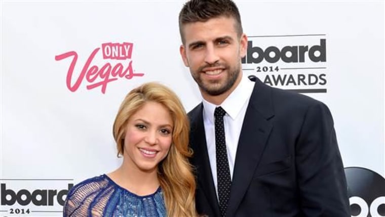 FILE - August 28, 2014: Shakira and Gerard Pique have announced that they are expecting their second child LAS VEGAS, NV - MAY 18:  Singer-songwriter ...