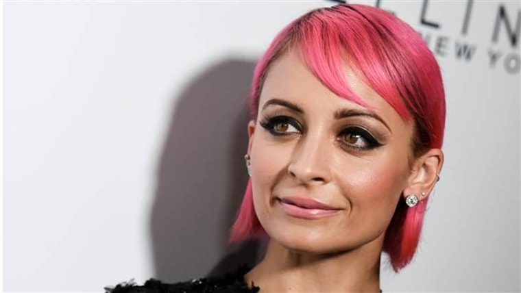 Nicole Richie has experimented with vibrant hair colors.