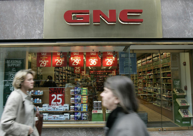 Image: GNC nutrition store 