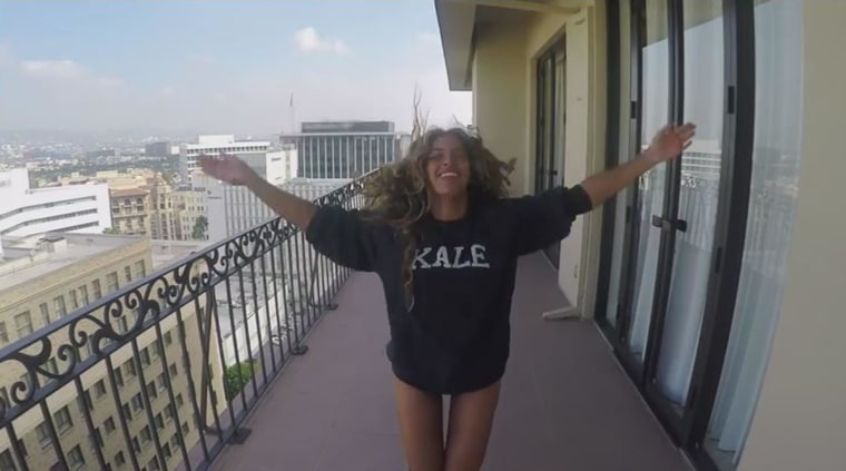 Image: Beyoncé wearing Kale sweatshirt
