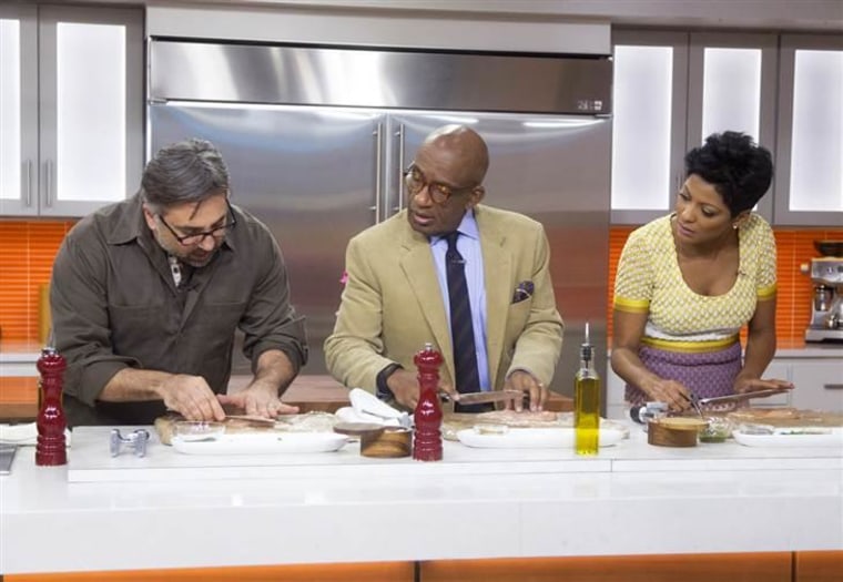 TODAY Show: Marco-Canora cooks up 90-second chicken on TODAY -- February 9, 2015.