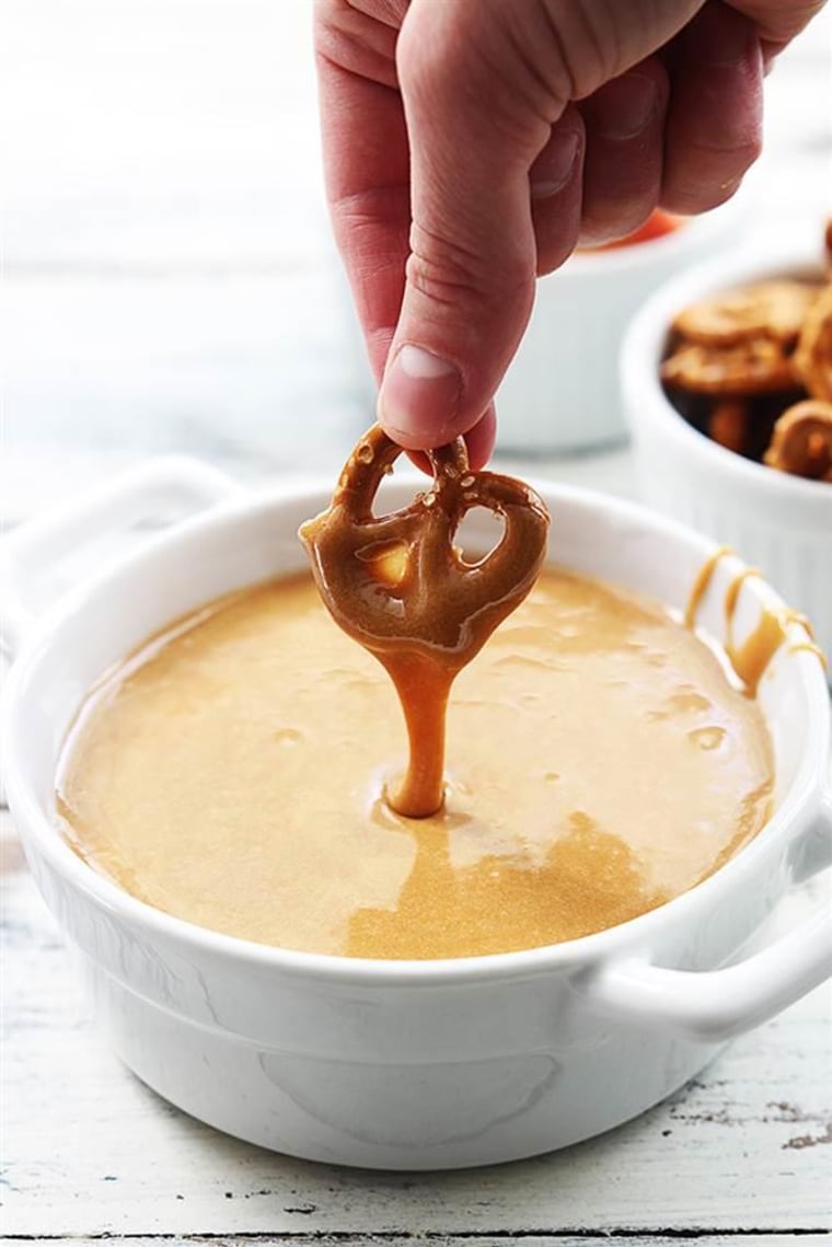 Crock-Pot caramel fondue