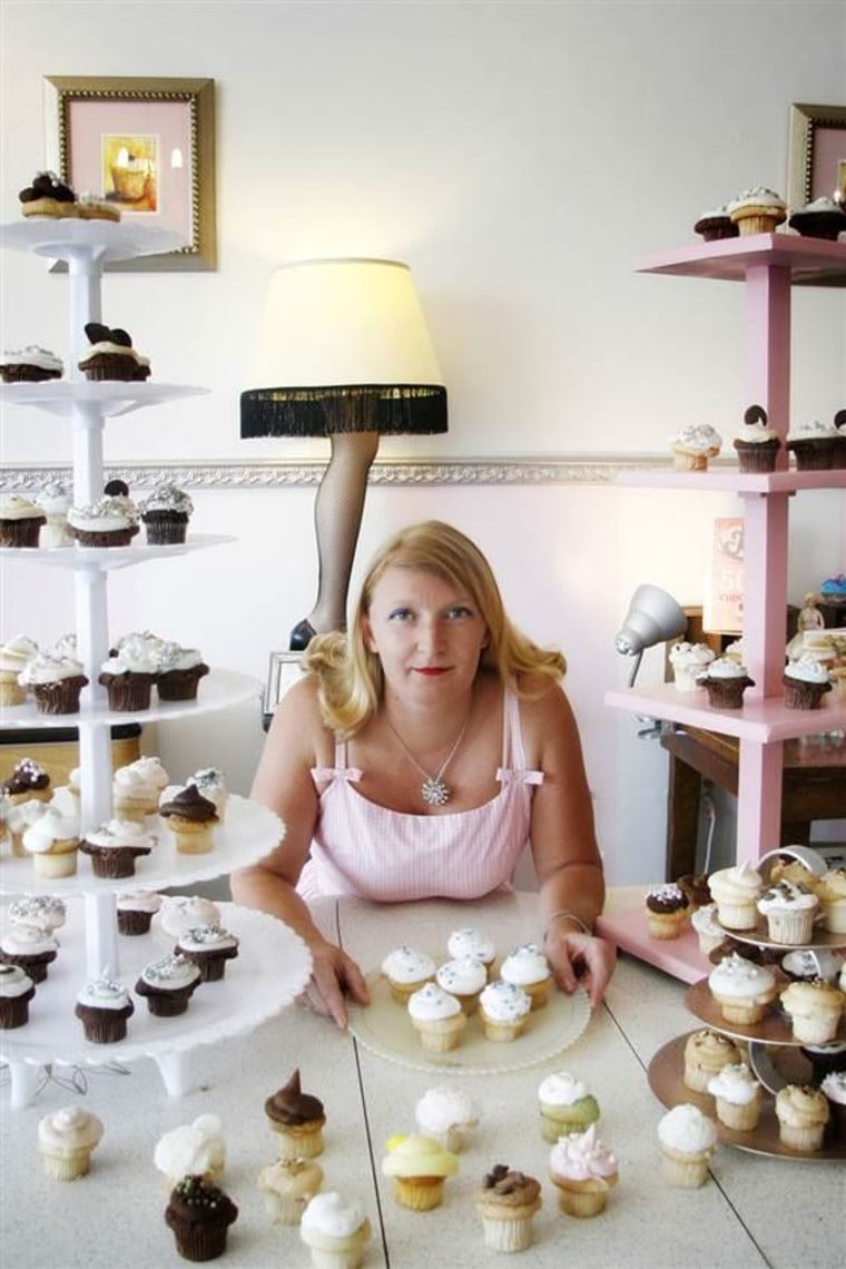 kindess cupcake shop owner