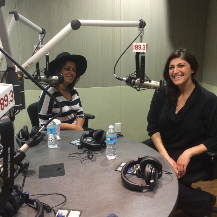 Tanzila “Taz” Ahmed and Zahra Noorbakhsh discussing their new #GoodMuslimBadMuslim podcast at PRI