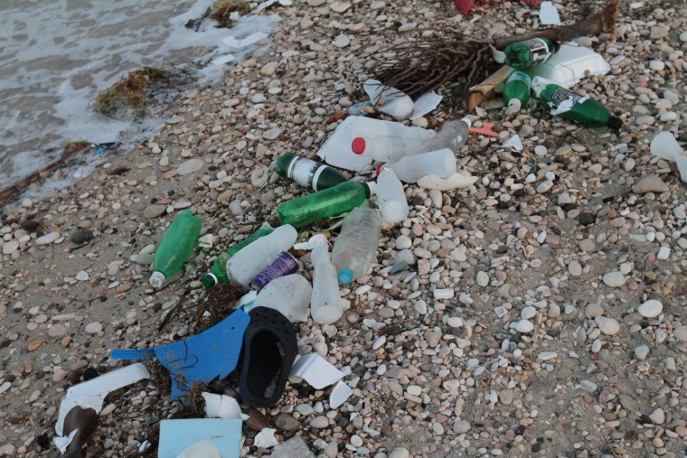 Image: Plastic on beach