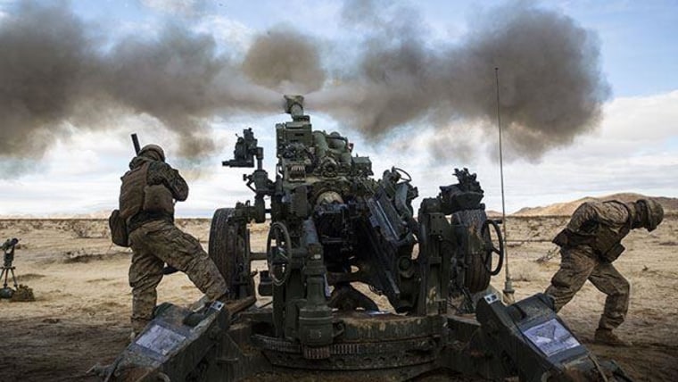 IMAGE: January exercises at Twentynine Palms, California