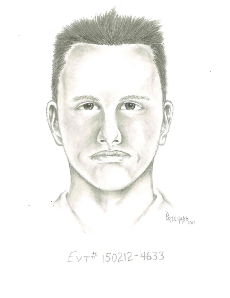 IMAGE: Sketch of Las Vegas road rage suspect