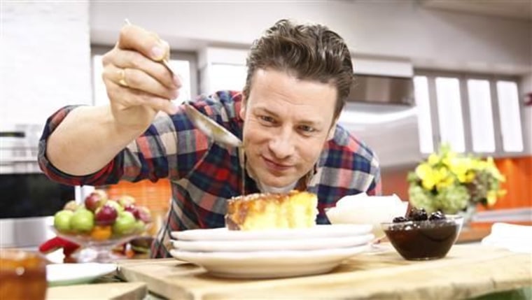 TODAY -- Pictured: Jamie Oliver appears on NBC News' "Today" show -- (Photo by: Peter Kramer/NBC/NBC NewsWire)