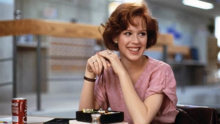 Molly Ringwald in "The Breakfast Club."