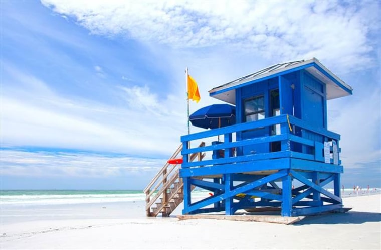 #1: Siesta Beach outside Sarasota, Florida