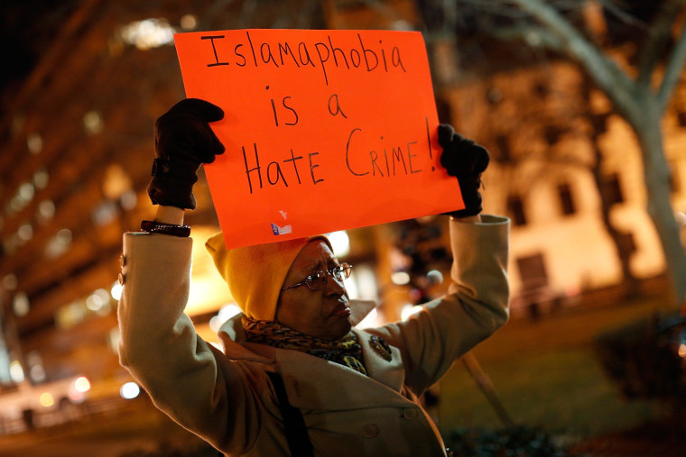 Image: Vigil Held In DC For Three Muslims Killed In North Carolina