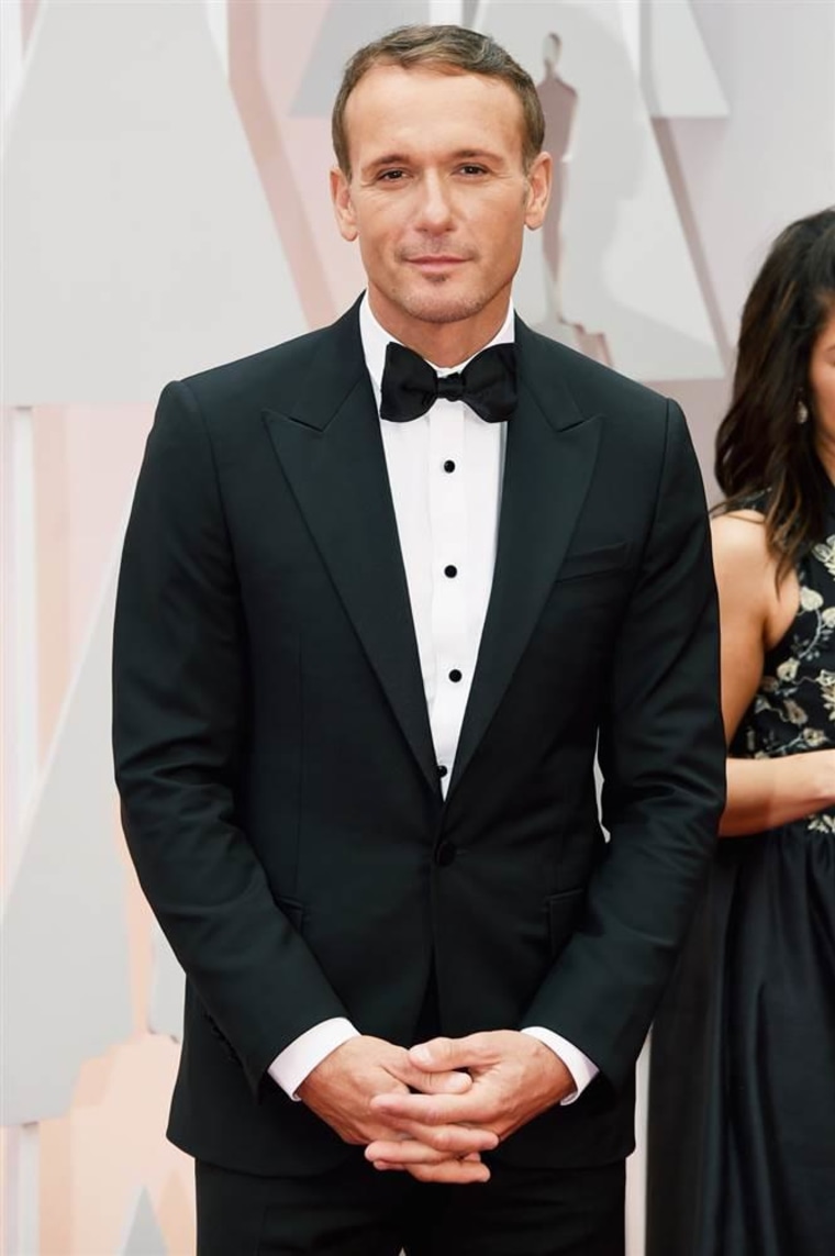 Tim McGraw attends the 87th Annual Academy Awards on Feb. 22, 2015.