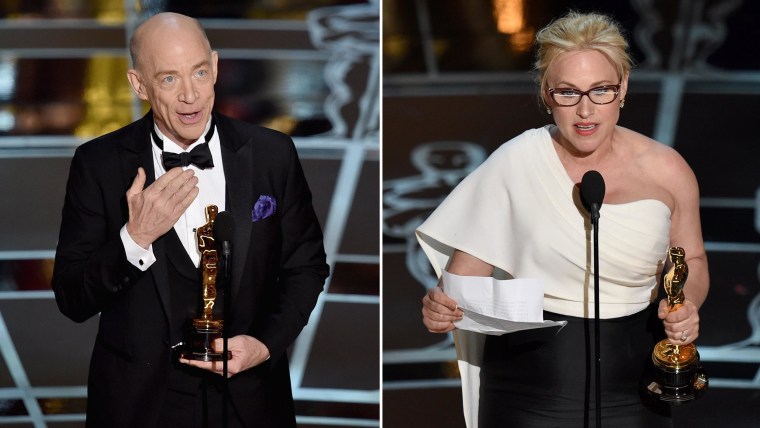 J.K. Simmons and Patricia Arquette.