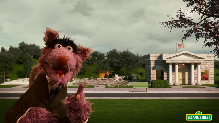 "Sesame Street" parodies Netflix's "House of Cards" in "House of Bricks."