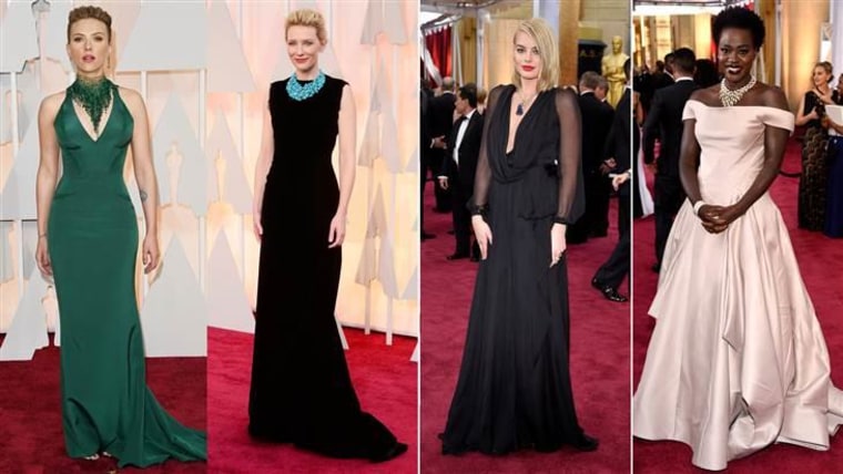 From left: Scarlett Johansson, Cate Blanchett, Margot Robbie, Viola Davis