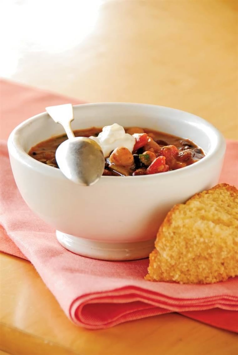 Three-Bean Chili from Cooking Light