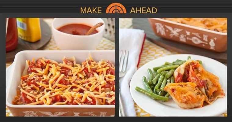 Make-Ahead Cheeseburger Pasta Shells with Recipe and Photos