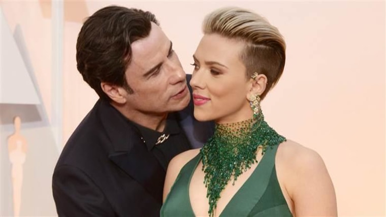 Scarlett Johansson Defends John Travolta Oscar Kiss Was Sweet Not Creepy 7672