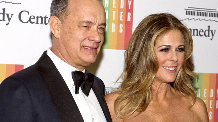 Tom Hanks and Rita Wilson.