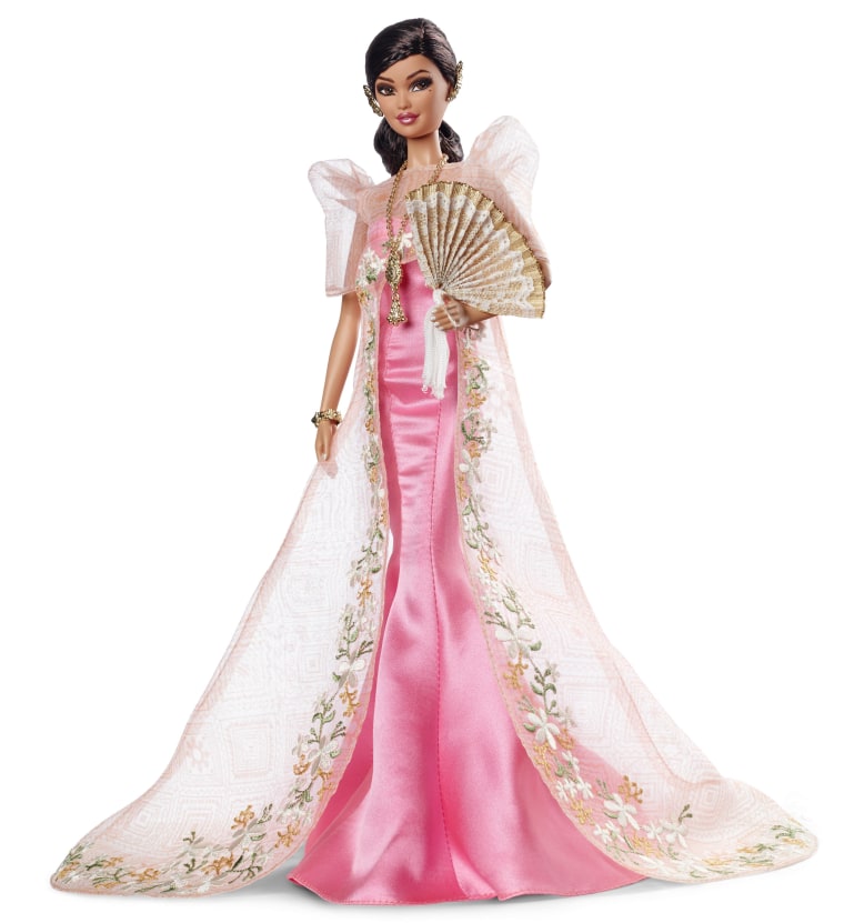 Mattel's newly released Filipina Barbie, Mutya Barbie, designed by Carlyle Nuera.