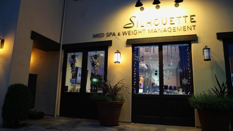 The Silhouette Med Spa, where Stephanie Goelzer received sclerotherapy on her face.