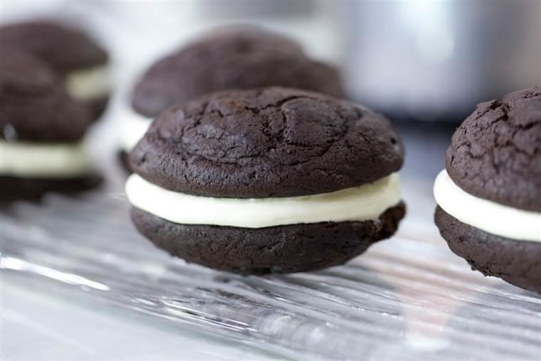 Who can resist chocolate whoopie pies?