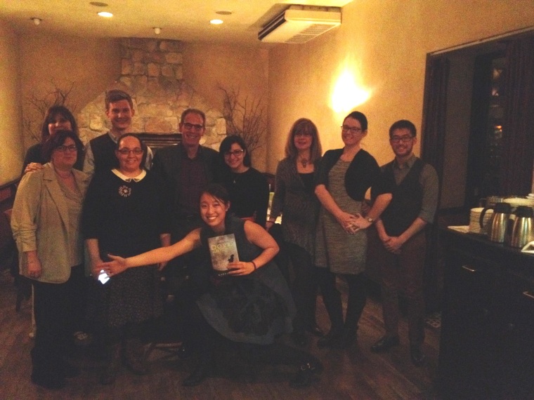 Karen Bao on the New York leg of her pre-publication dinner tour of independent booksellers in five cities.