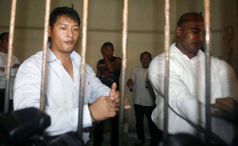 Image: Andrew Chan and Myuran Sukumaran in Sept. 2010