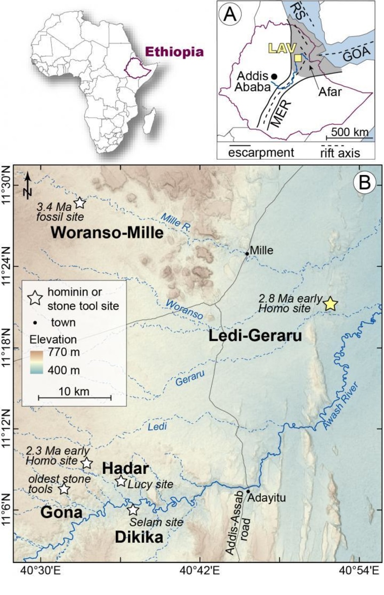 Image: Ethiopia sites