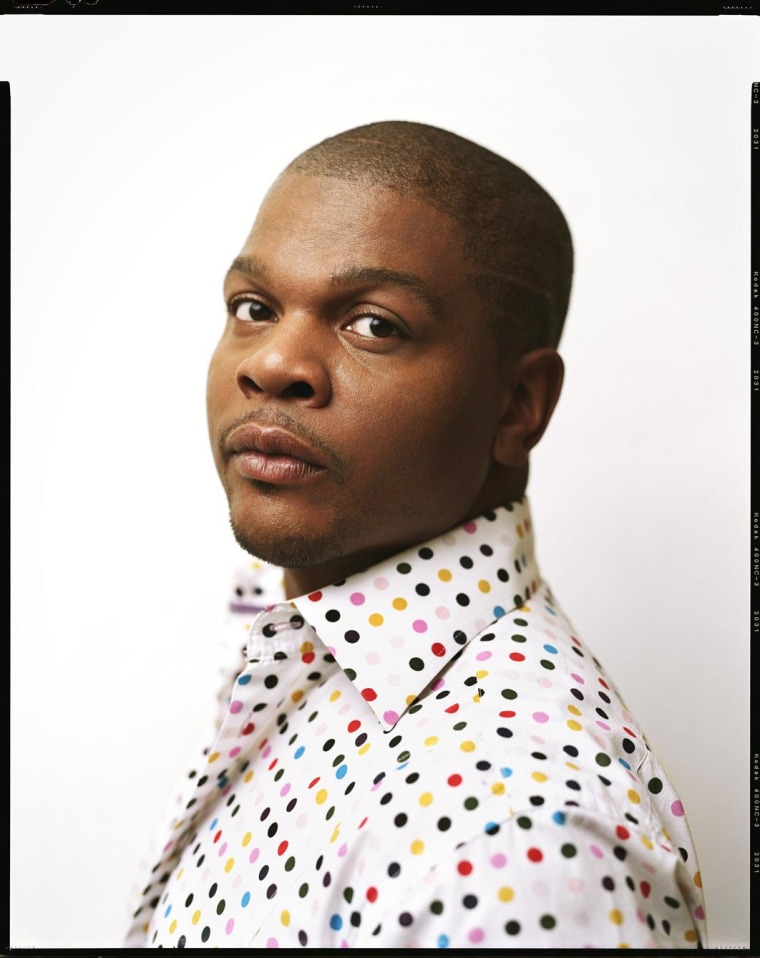 Portrait of artist, Kehinde Wiley.