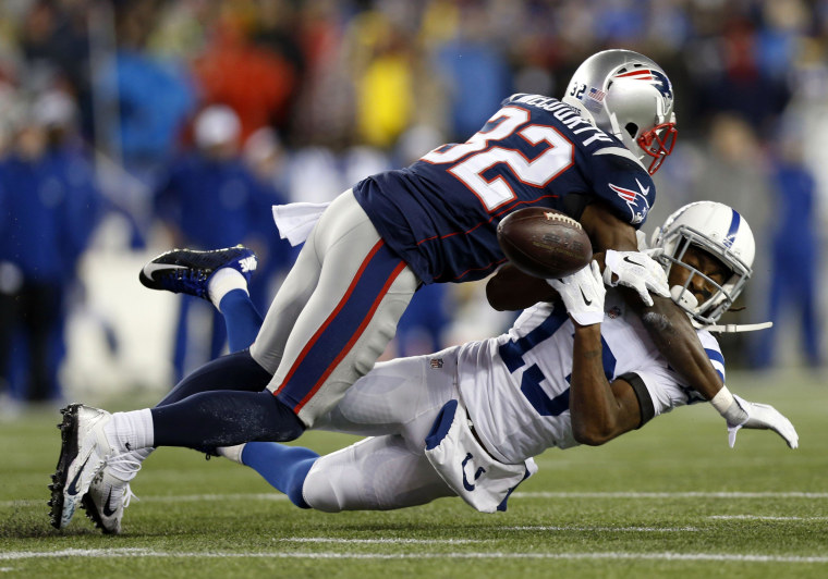 Image: NFL: AFC Championship-Indianapolis Colts at New England Patriots