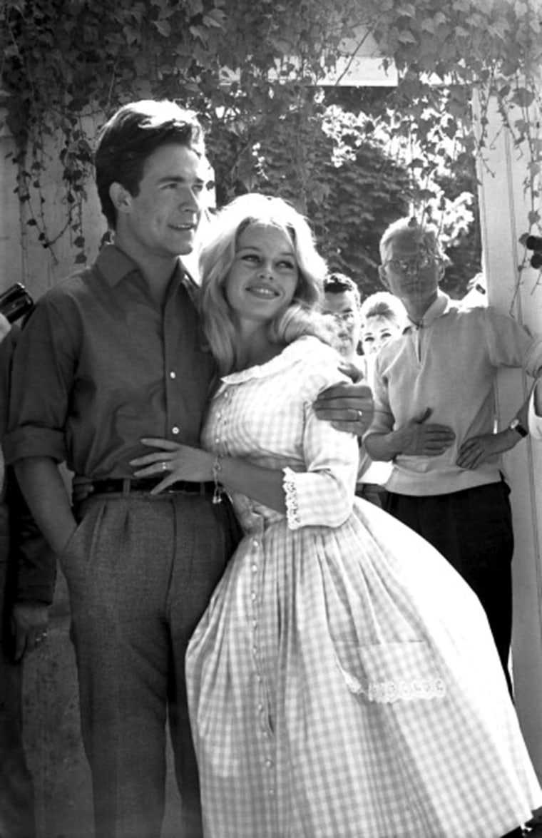 WEDDING OF BRIGITTE BARDOT AND JACQUES CHARRIER