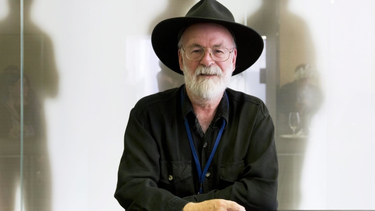 Image: British novelist Terry Pratchett dead at 66