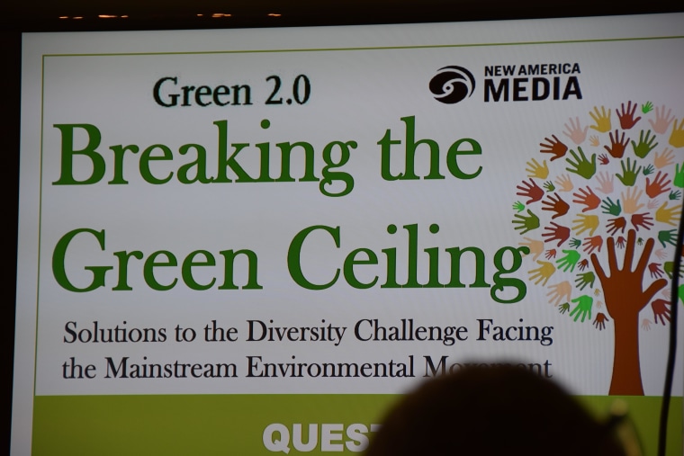 Environmental groups gathered at the Commonwealth Club in San Francisco earlier this month to discuss ways to improve diversity in the green movement.