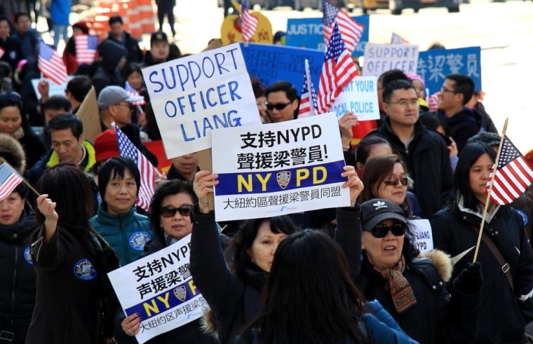 Chinese-American leaders have been calling for accountability, but many in the community believe NYPD Officer Peter Liang's indictment was unjust.