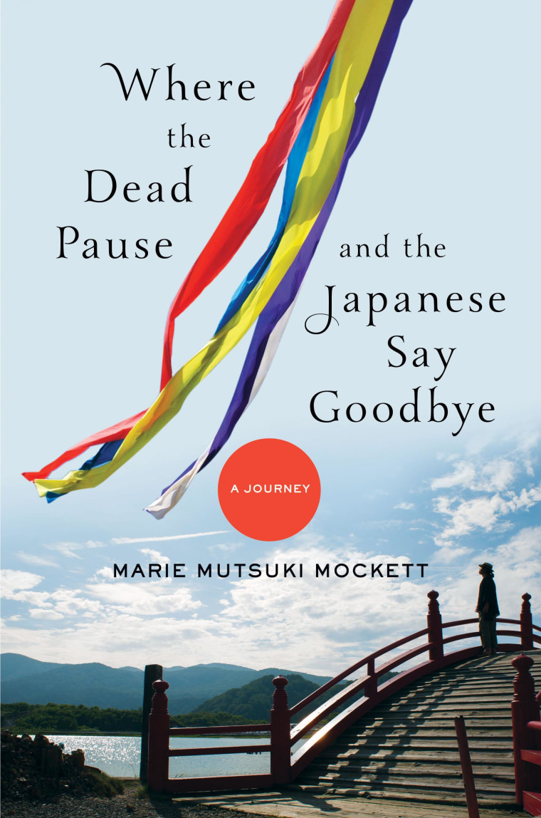 The cover of Marie Mockett's new book, "Where the Dead Pause, and the Japanese Say Goodbye."