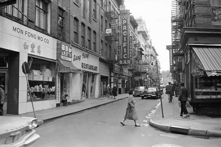 New York’s Chinatown on March 17, 1977