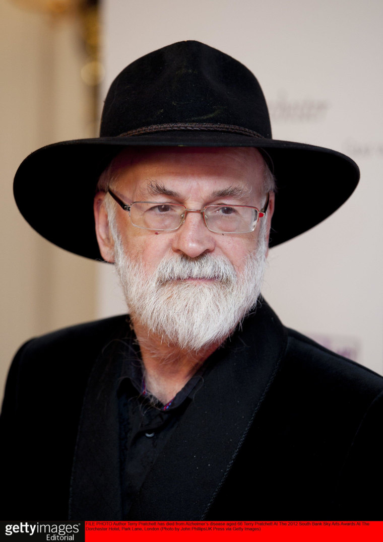 Image: FILE PHOTO: Author Terry Pratchett Dies Aged 66
