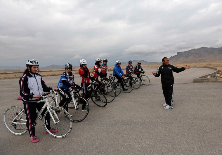 Image: Afghanistan's Women Cyclists