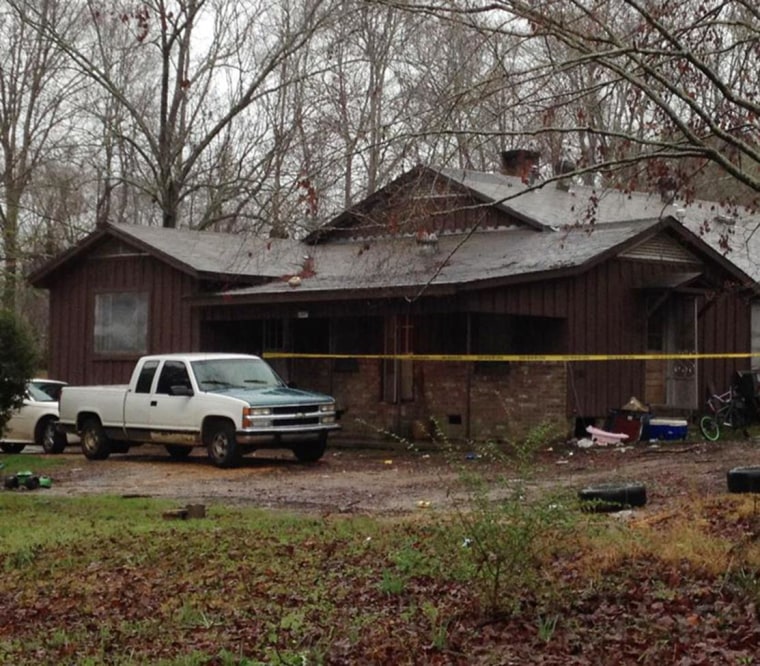 Image: Five people were shot at a home in Brookhaven, Mississippi early on March 13.