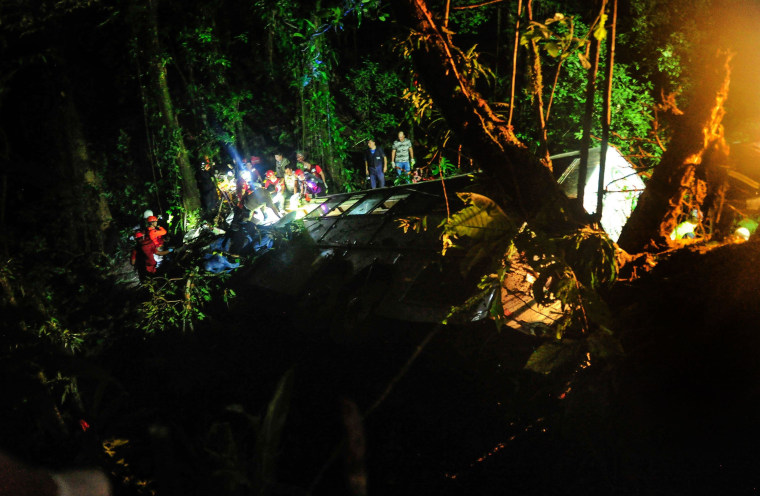 Image: BRAZIL-BUS-ACCIDENT