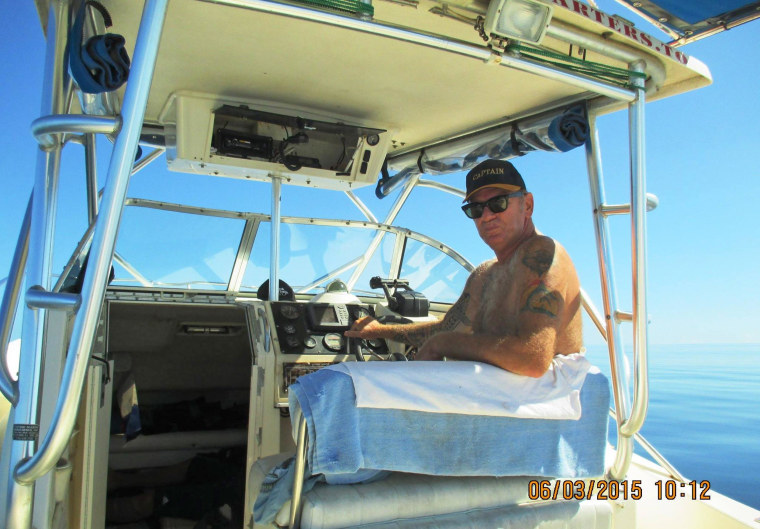 Charter boat owner was one of the first people to visit a new island formed a volcanic eruption in the Pacific island territory of Tonga.